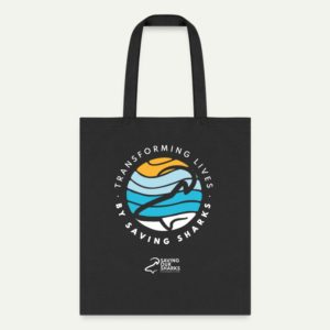 Shark Wave Tote Bag
